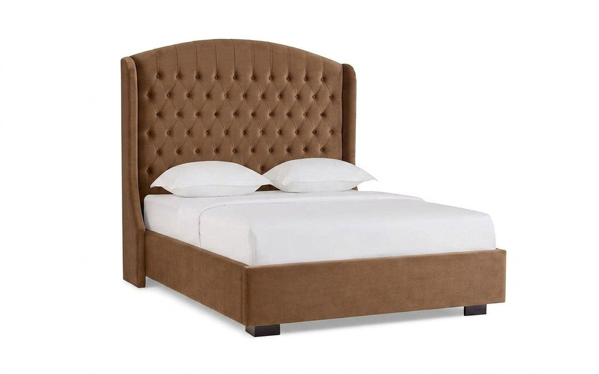 BED EXP RACHEL 140x190 Casanova Stone Slatted base