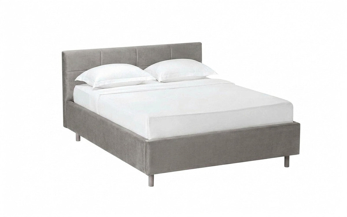 BED EXP VANESSA NOVA 90x190 Casanova Grey Slatted base