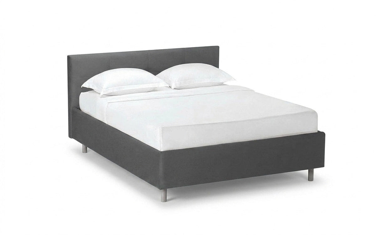 BED EXP VANESSA NOVA 90x190 Sky Velvet 16 Slatted base