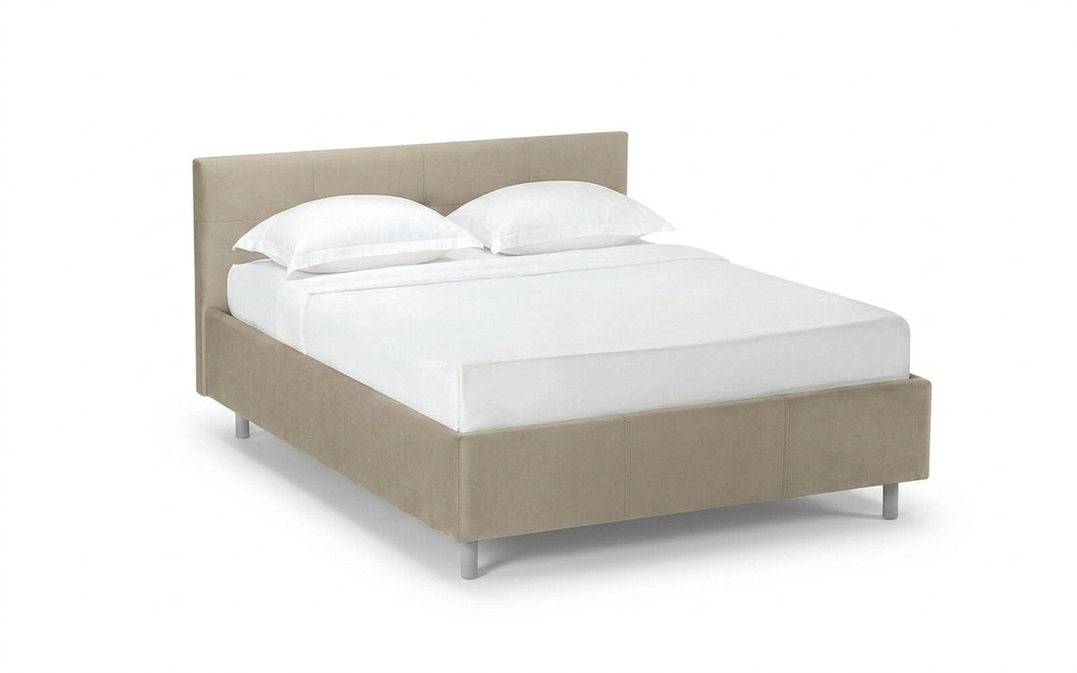 BED EXP VANESSA NOVA 90x190 Sky Velvet 21 Slatted base
