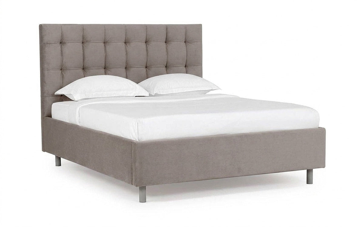 BED EXP VIRGINIO NOVA 90x190 Casanova Grey Slatted base