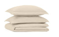 BEDDING SET EXP HOME 140x205 + 50x70 Creme brulee