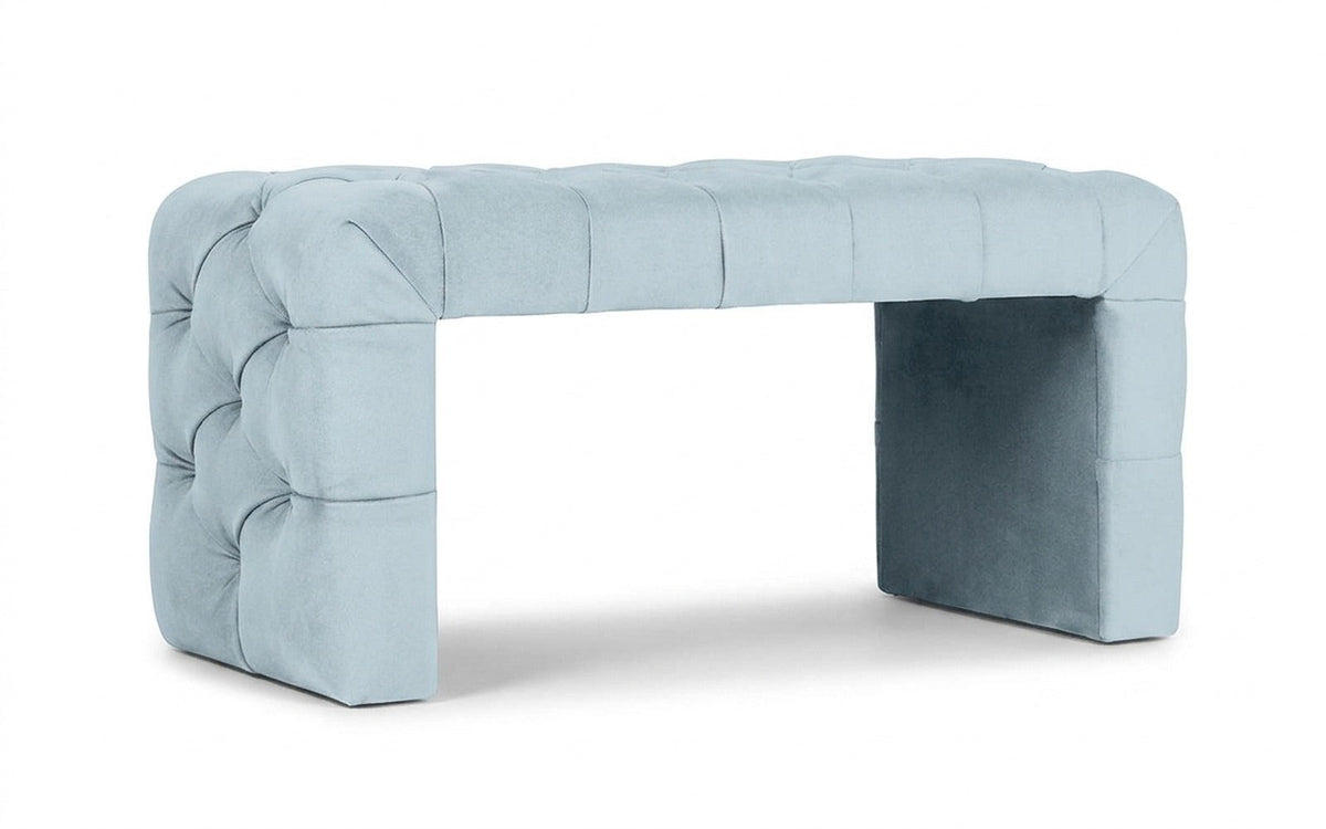 BENCH EXP GRETA Sky Velvet 18 55x45x46