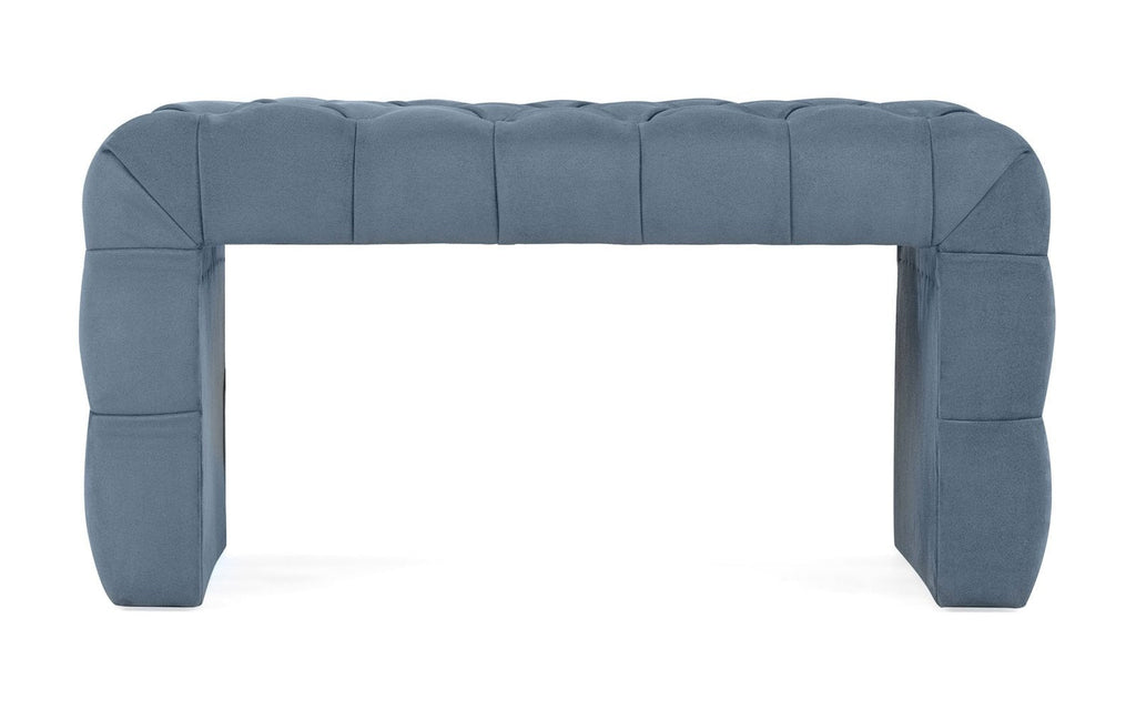 Greta bedroom bench, product photo on white background, view 2