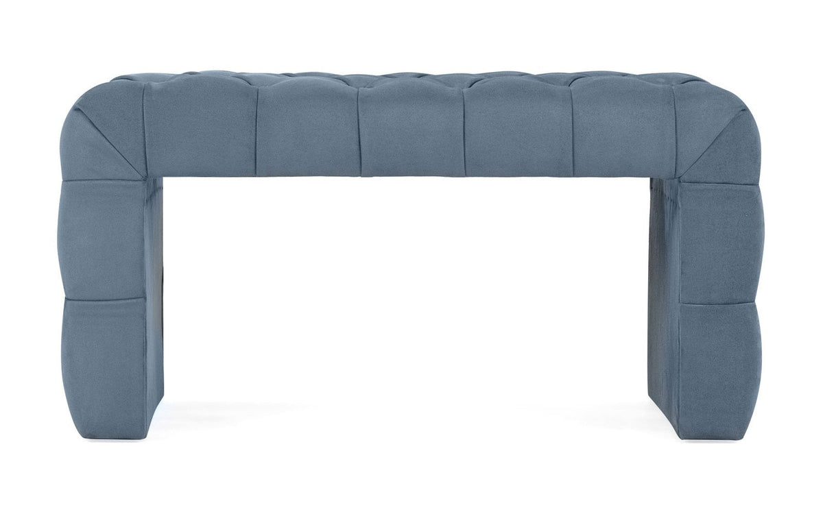 Greta bedroom bench, product photo on white background, view 2