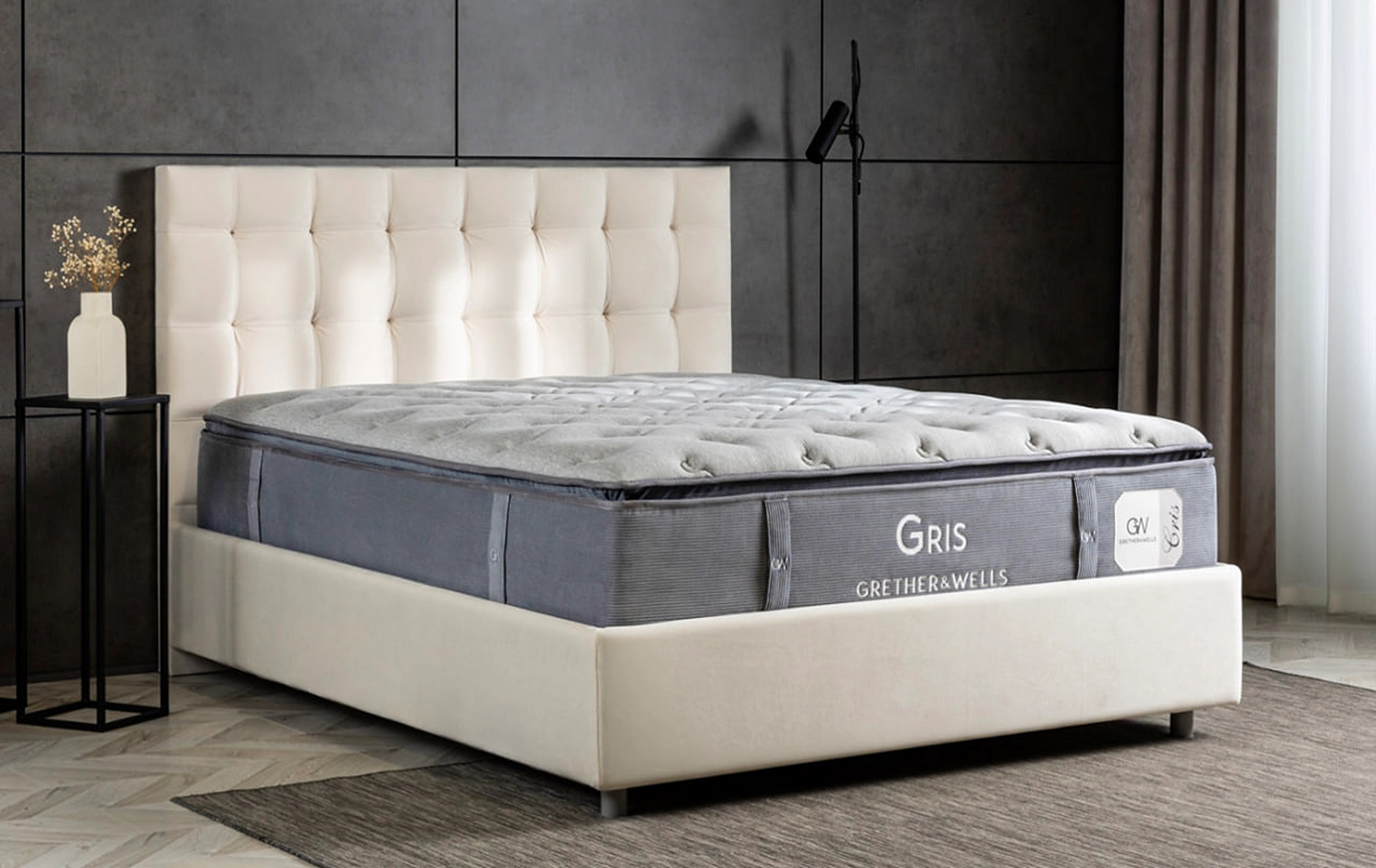 Grether &amp; Wells Gris/Ròse IMPERIAL – Modern Luxury with Refined Comfort (Copia)