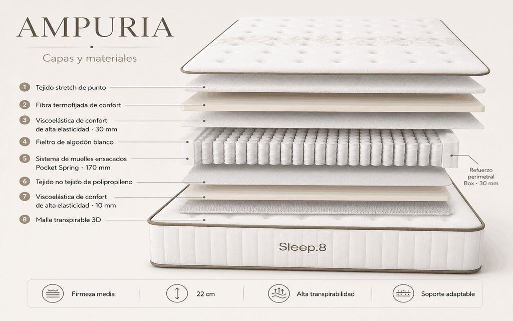 MATTRESS AMPURIA