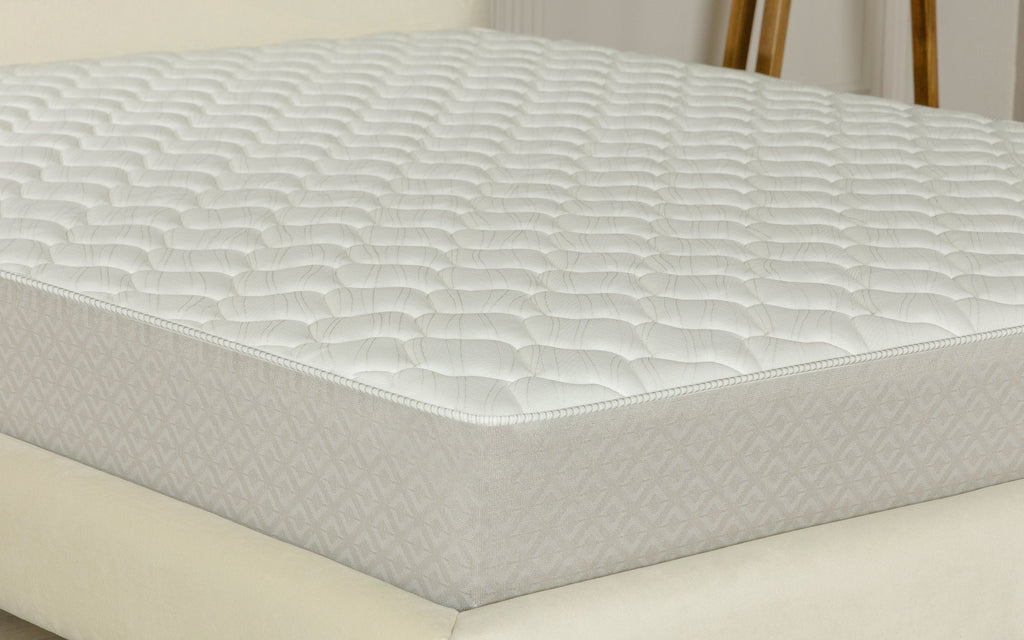 Classic Hard mattress in a bedroom interior, view 3