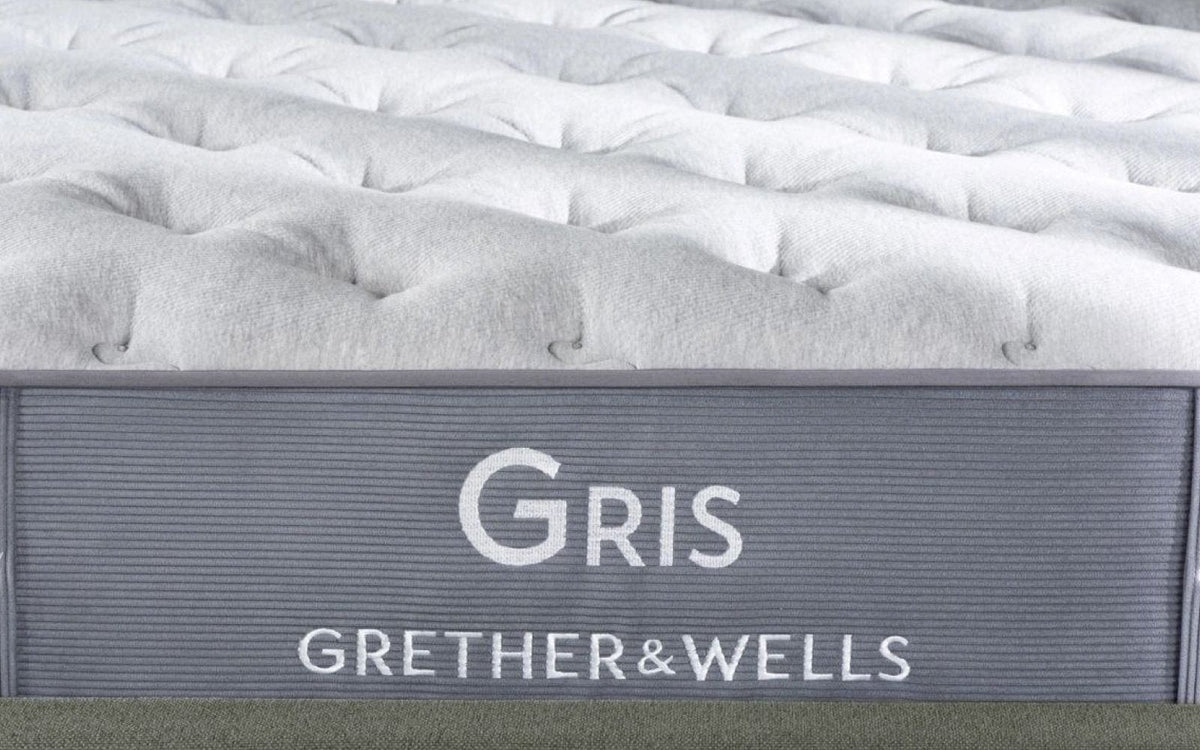 Grether & Wells Gris mattress in a bedroom interior, view 3