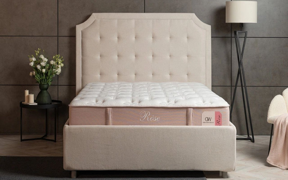 Grether & Wells Rose mattress in a bedroom interior, view 3