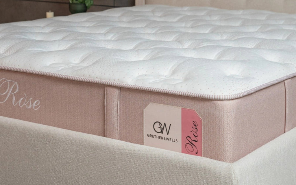 Grether & Wells Rose mattress in a bedroom interior, view 4