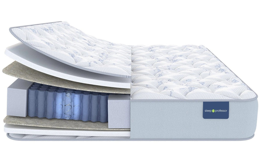 Sleep Professor Atlanta Medium mattress, product photo on white background, view 1