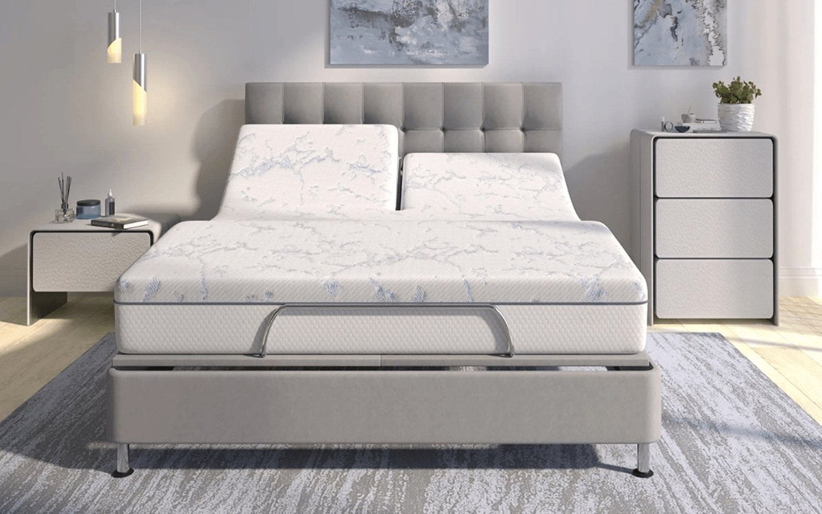 Sleep Professor Ergo Emotion Butterfly mattress in a bedroom interior, view 1