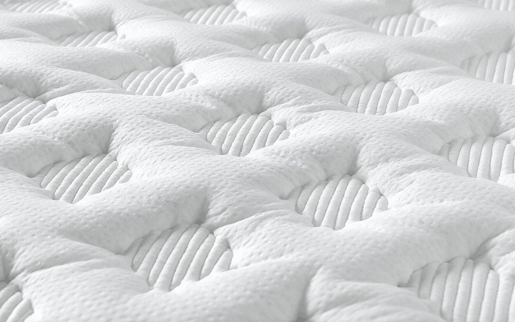 Exp Technology Flexy Spring mattress with knitted fabric and spring unit, shown on a white background