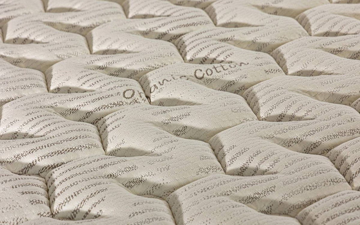 Organic Latex mattress pad, product photo on white background, view 2