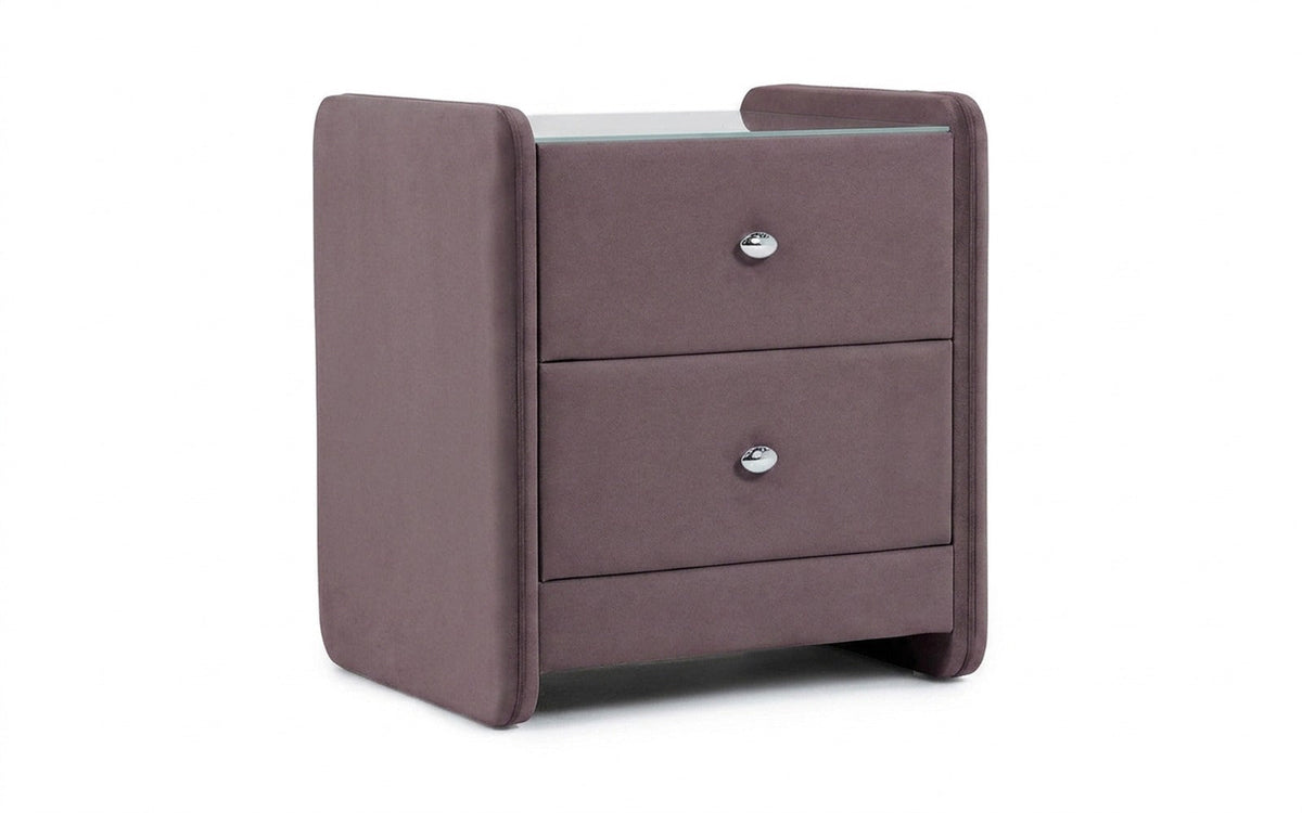 NIGHTSTAND EXP CLASSIC 2 Casanova Lilac Handle chrome