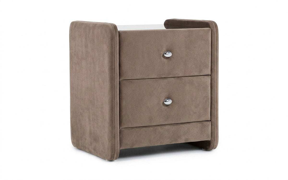 NIGHTSTAND EXP CLASSIC 2 Galaktika beige Handle chrome