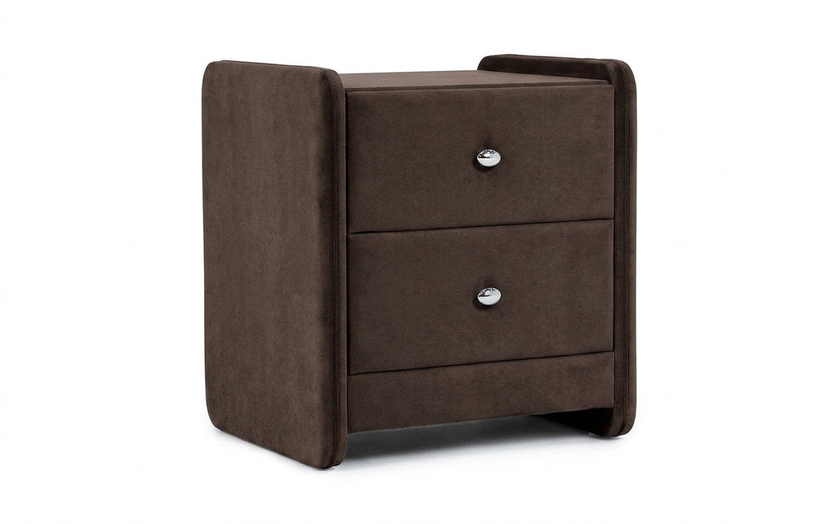 NIGHTSTAND EXP CLASSIC 2 Galaktika brown Handle chrome