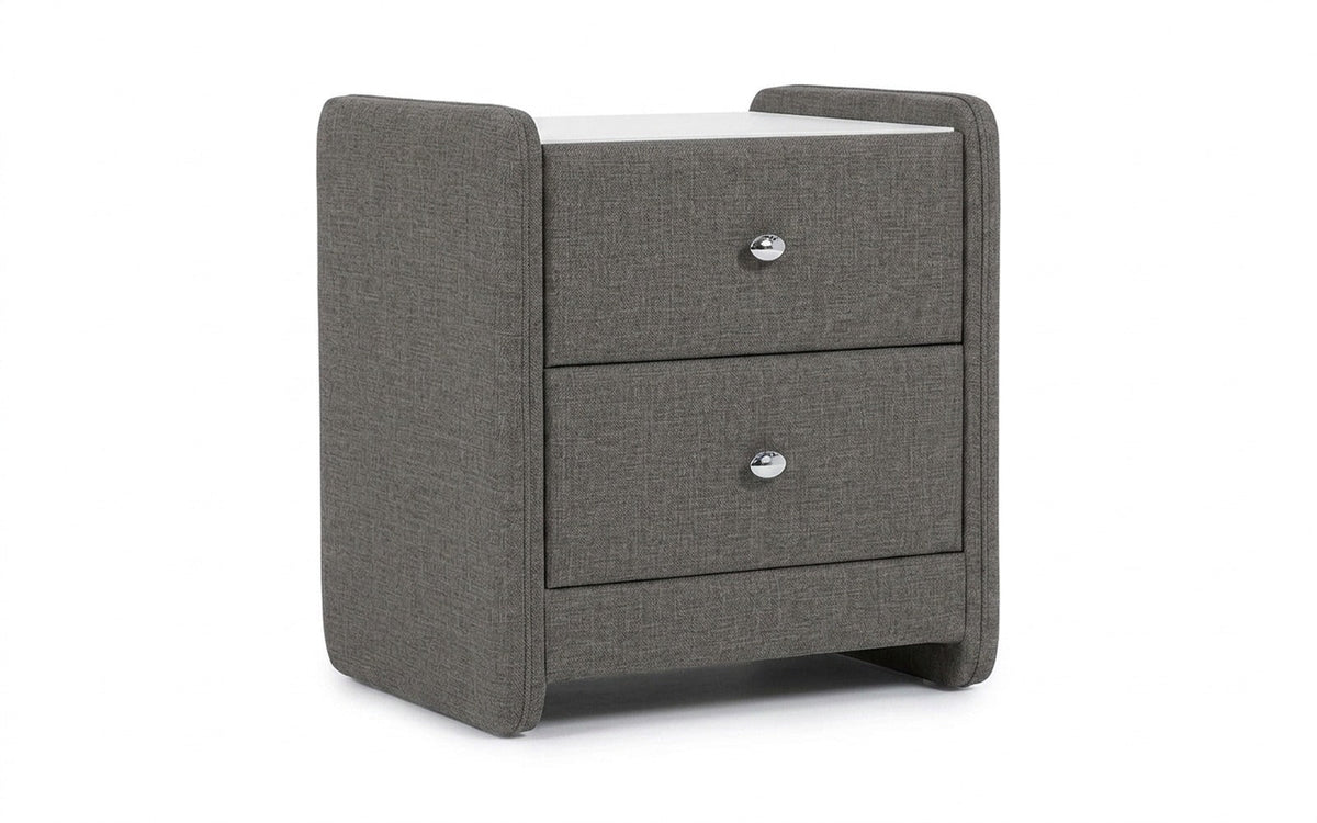 NIGHTSTAND EXP CLASSIC 2 Lidot Grey Handle chrome