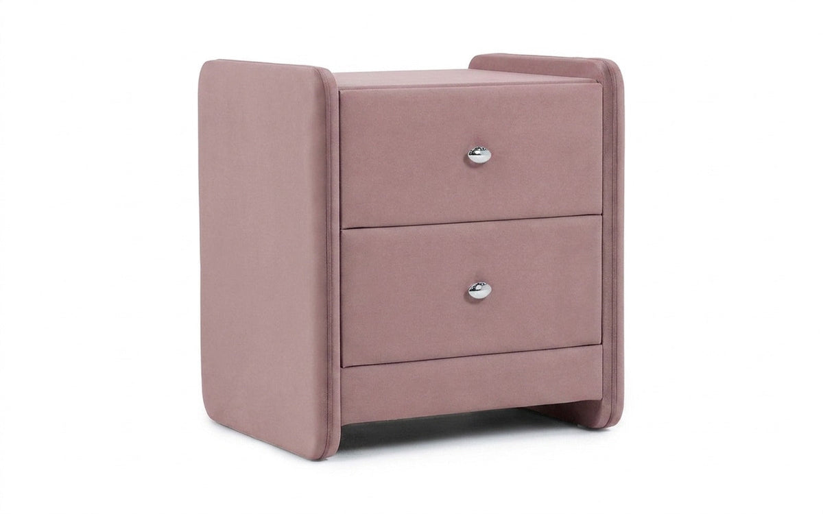 NIGHTSTAND EXP CLASSIC 2 Sky Velvet 01 Handle chrome