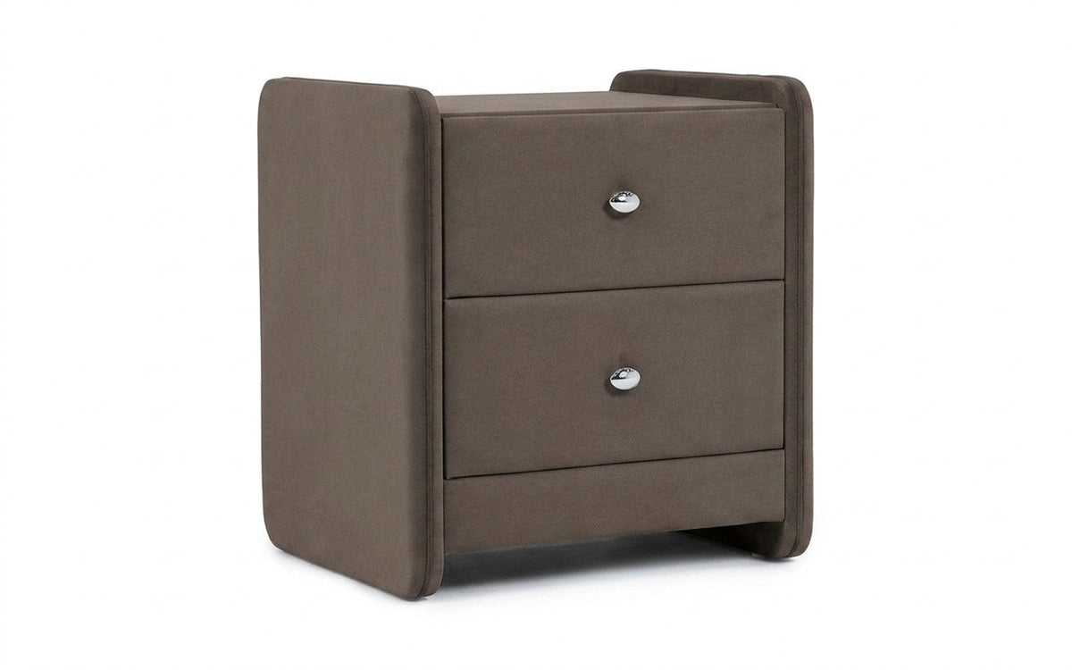 NIGHTSTAND EXP CLASSIC 2 Sky Velvet 02 Handle chrome