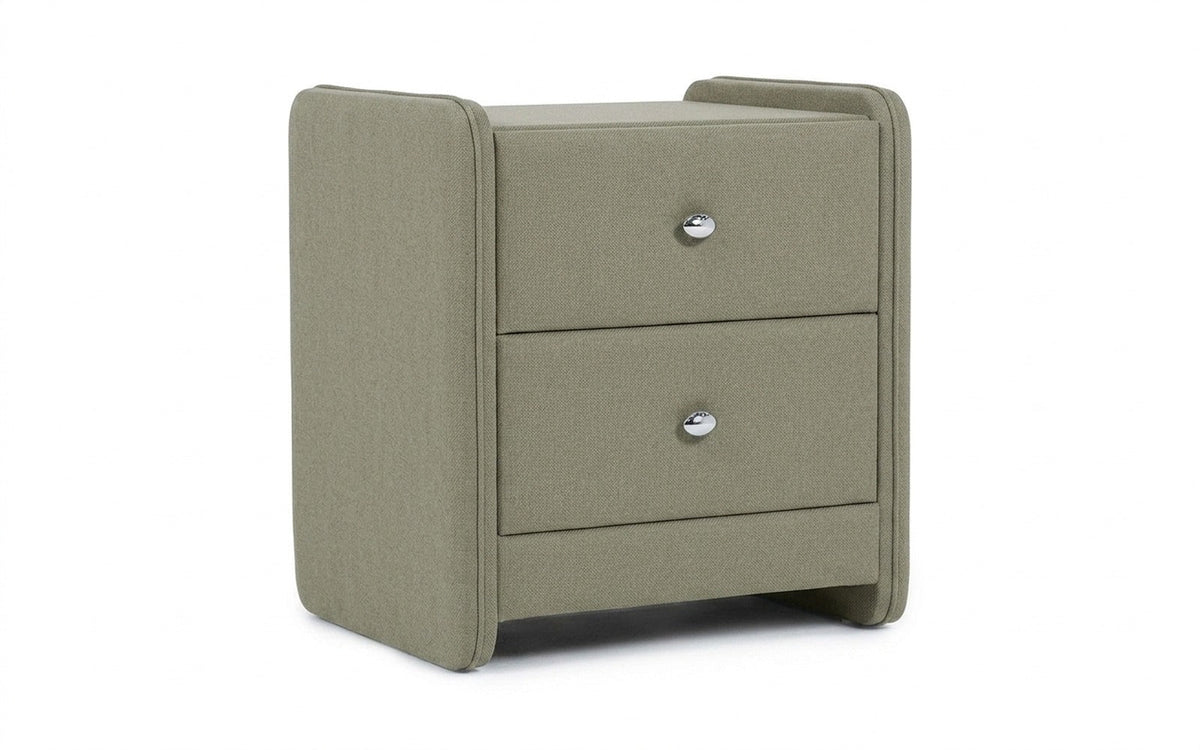 NIGHTSTAND EXP CLASSIC 2 Sky Velvet 251 Handle chrome