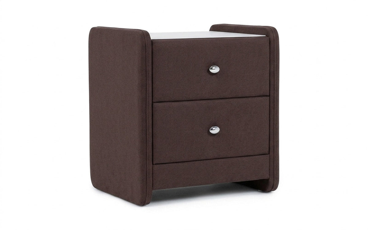 NIGHTSTAND EXP CLASSIC 2 Sky Velvet 253 Handle chrome