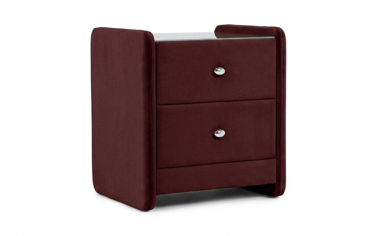 NIGHTSTAND EXP CLASSIC 2 Sky Velvet 32 Handle chrome