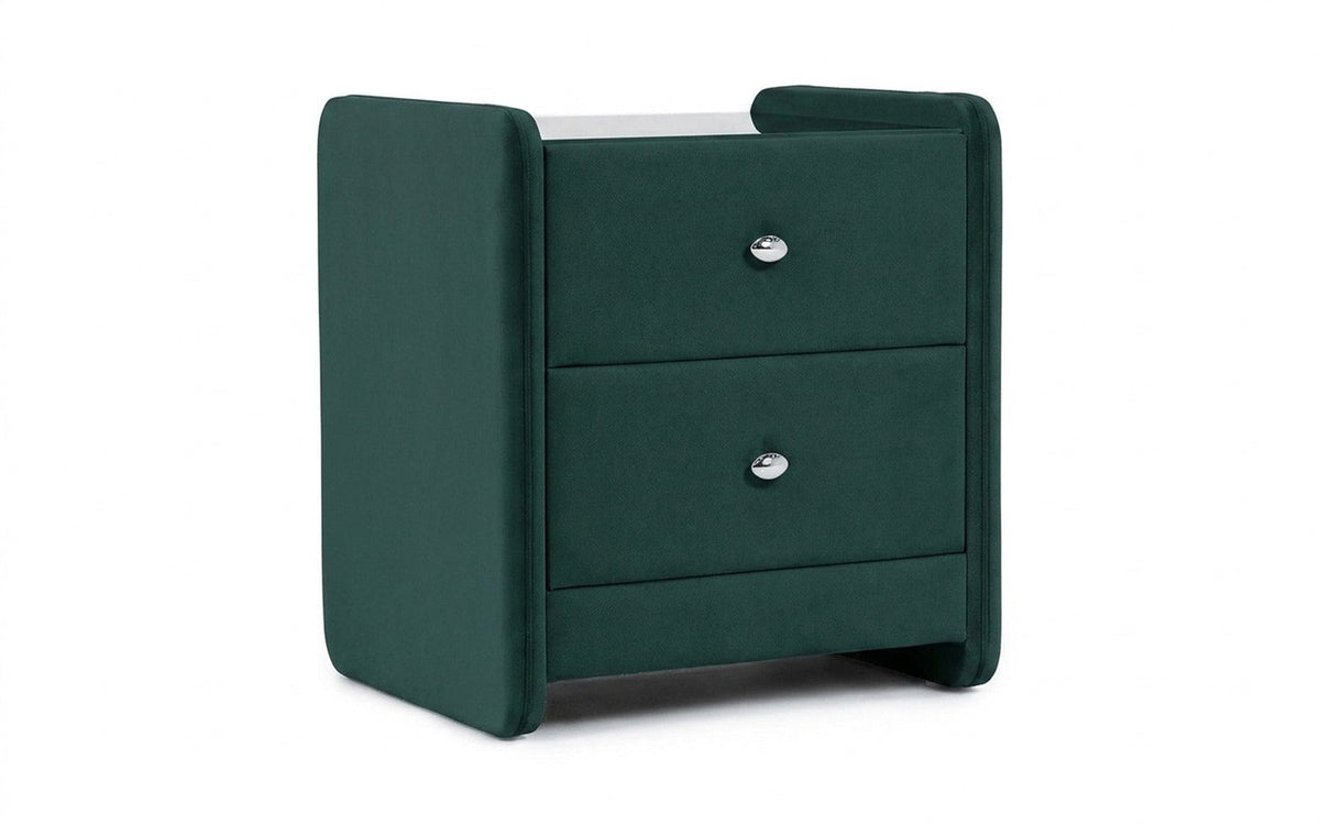 NIGHTSTAND EXP CLASSIC 2 Sky Velvet 42 Handle chrome