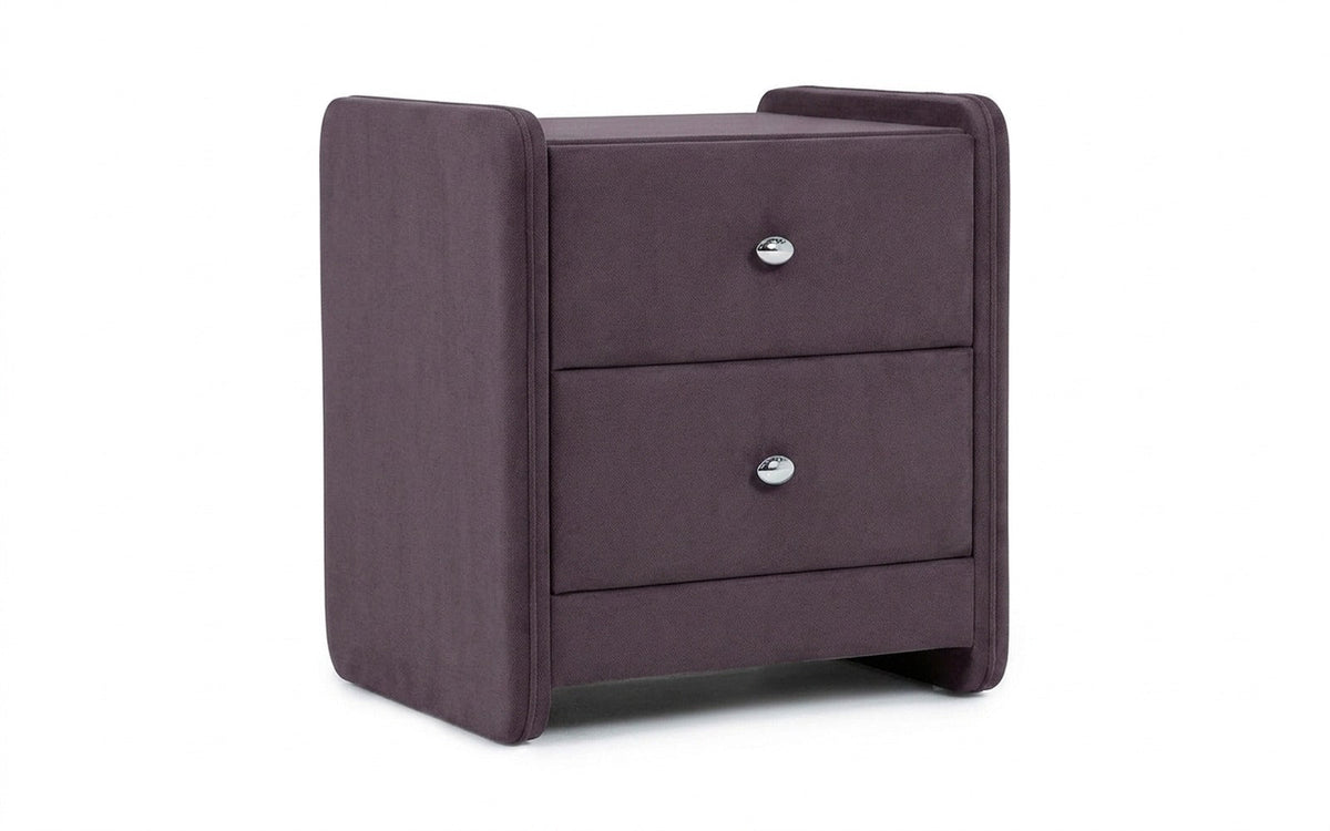 NIGHTSTAND EXP CLASSIC 2 Velutto 19 Handle chrome