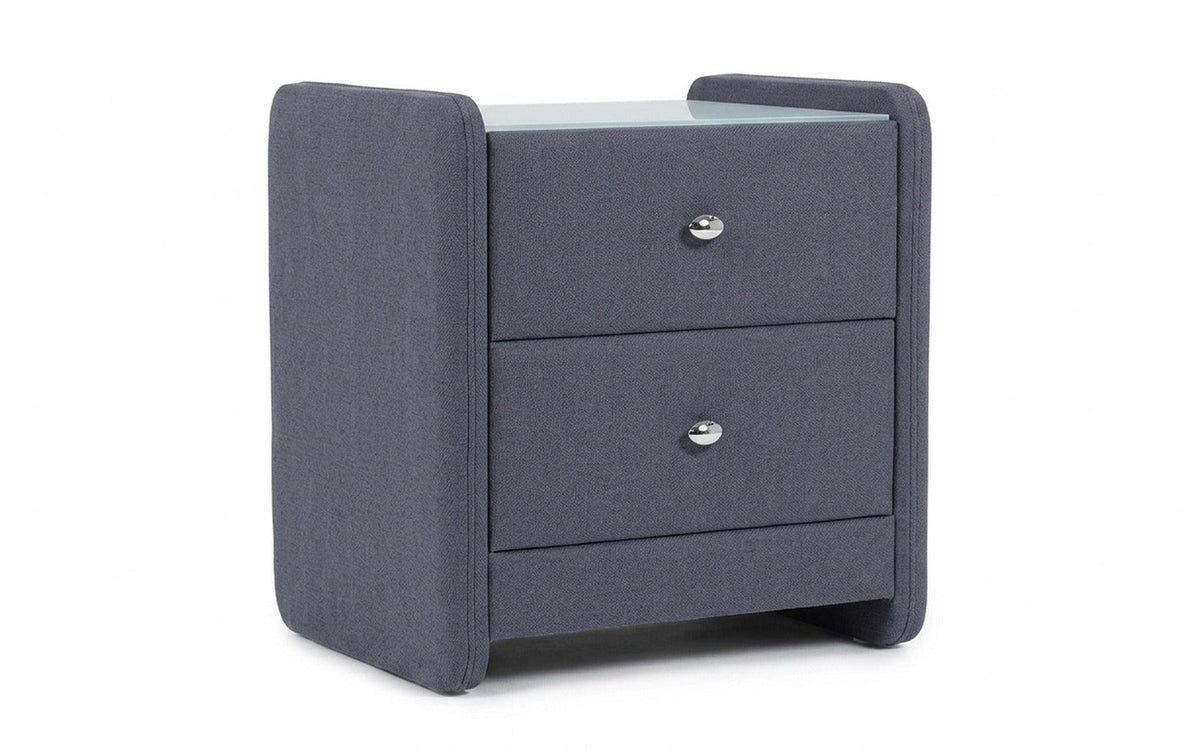 NIGHTSTAND EXP CLASSIC 2 Velutto 32 Handle chrome