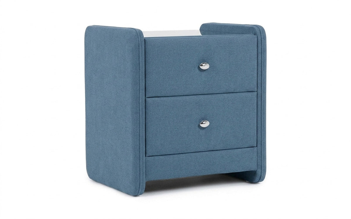 NIGHTSTAND EXP CLASSIC 2 Velutto 47 Handle chrome