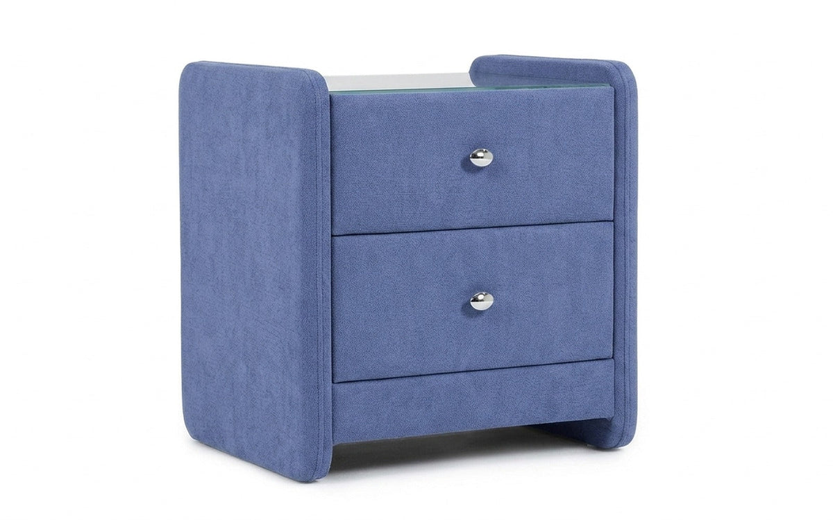 NIGHTSTAND EXP CLASSIC 2 Velutto 48 Handle chrome