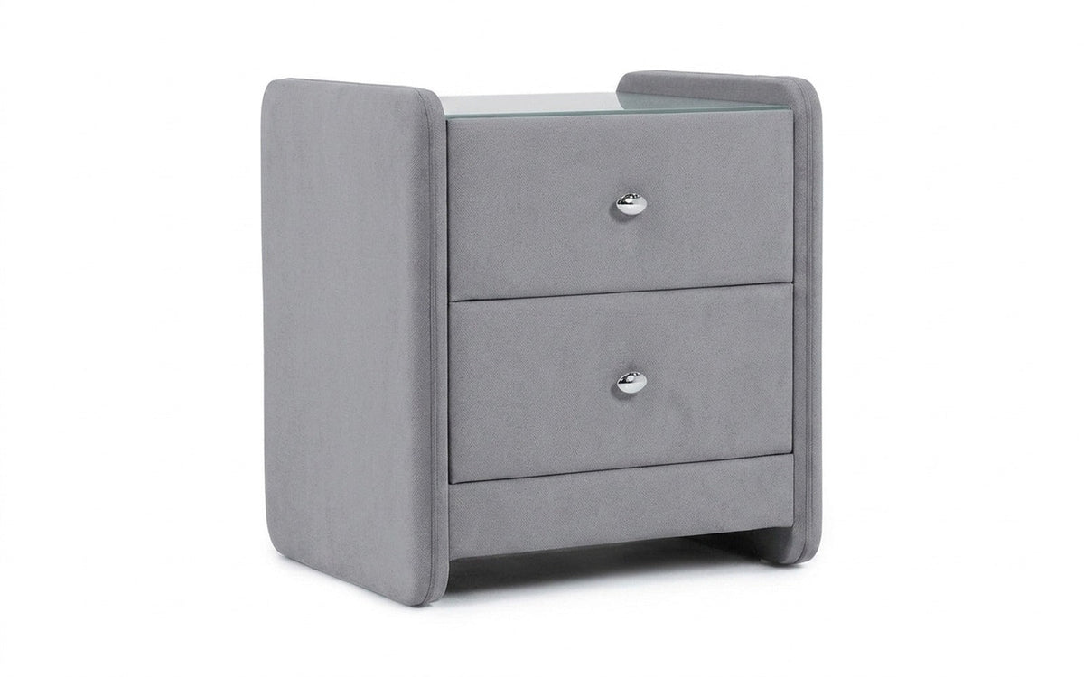 NIGHTSTAND EXP CLASSIC 2 Velutto 52 Handle chrome