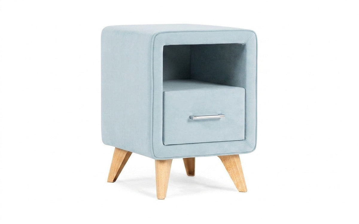 NIGHTSTAND EXP LEDA Sky Velvet 18