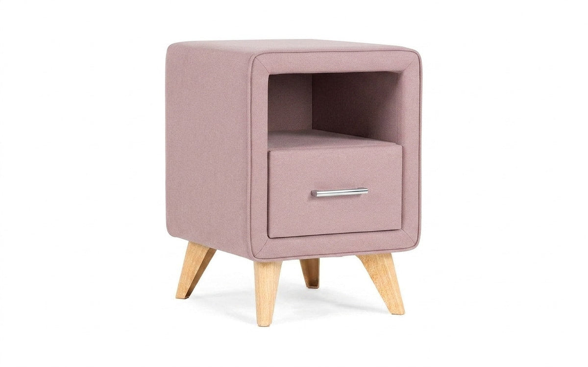 NIGHTSTAND EXP LEDA Sky Velvet 252