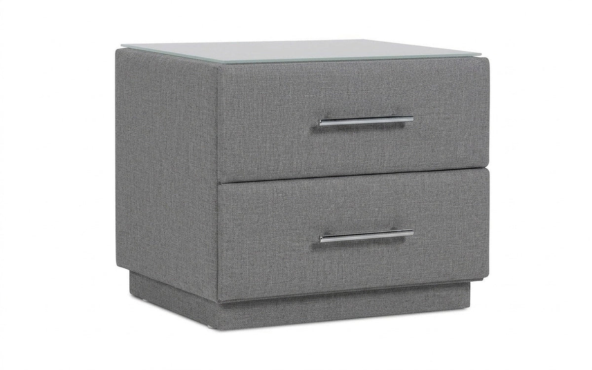NIGHTSTAND EXP MARCO Lidot Silver