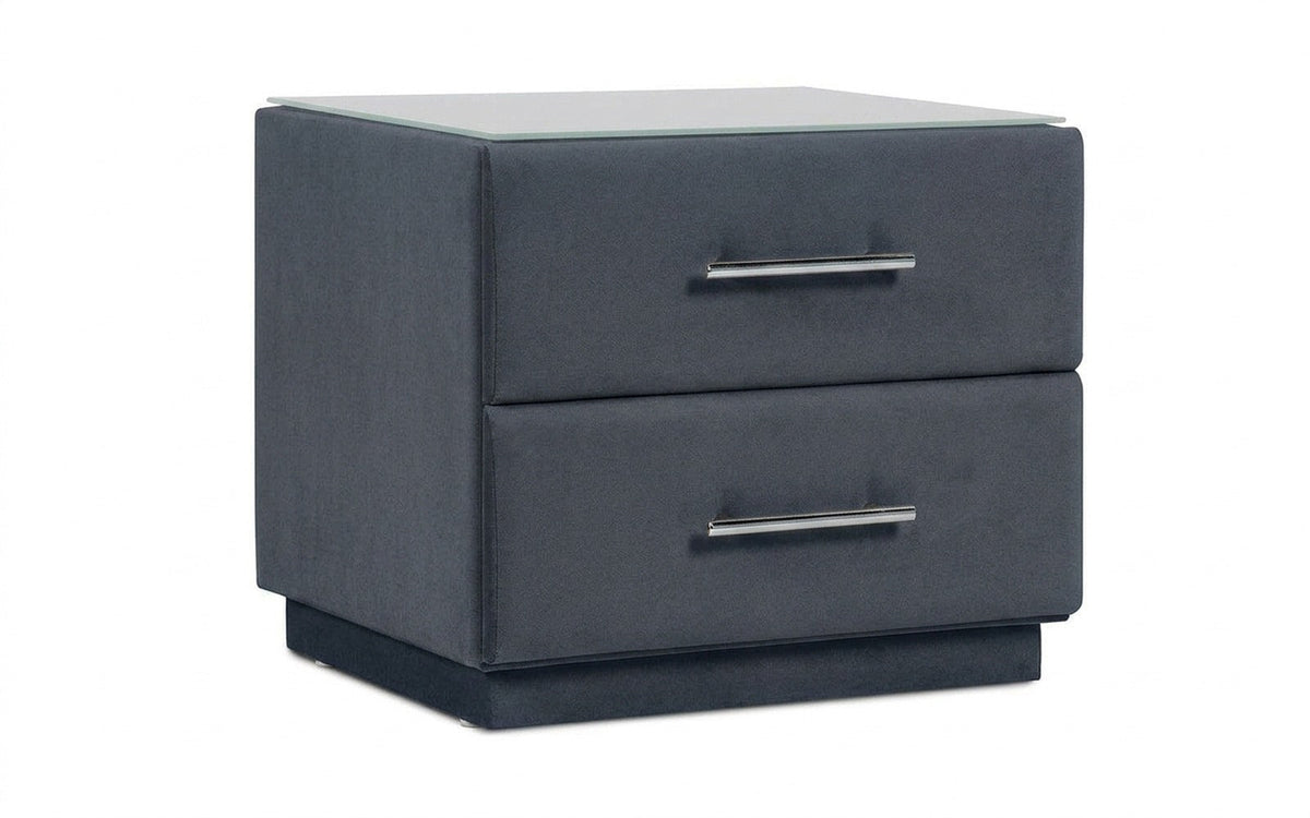 NIGHTSTAND EXP MARCO Sky Velvet 40