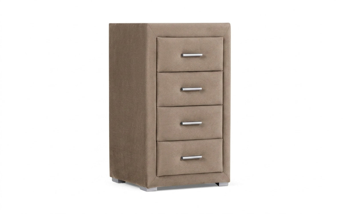 NIGHTSTAND EXP RICHMOND Galaktika beige Handle chrome