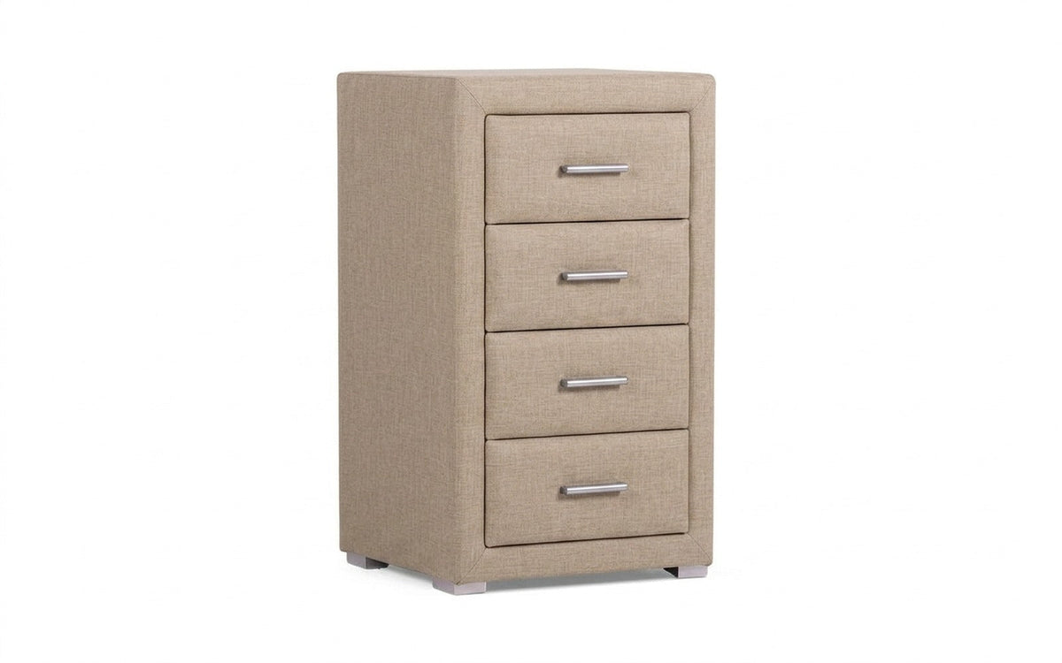 NIGHTSTAND EXP RICHMOND Lidot Beige Handle chrome