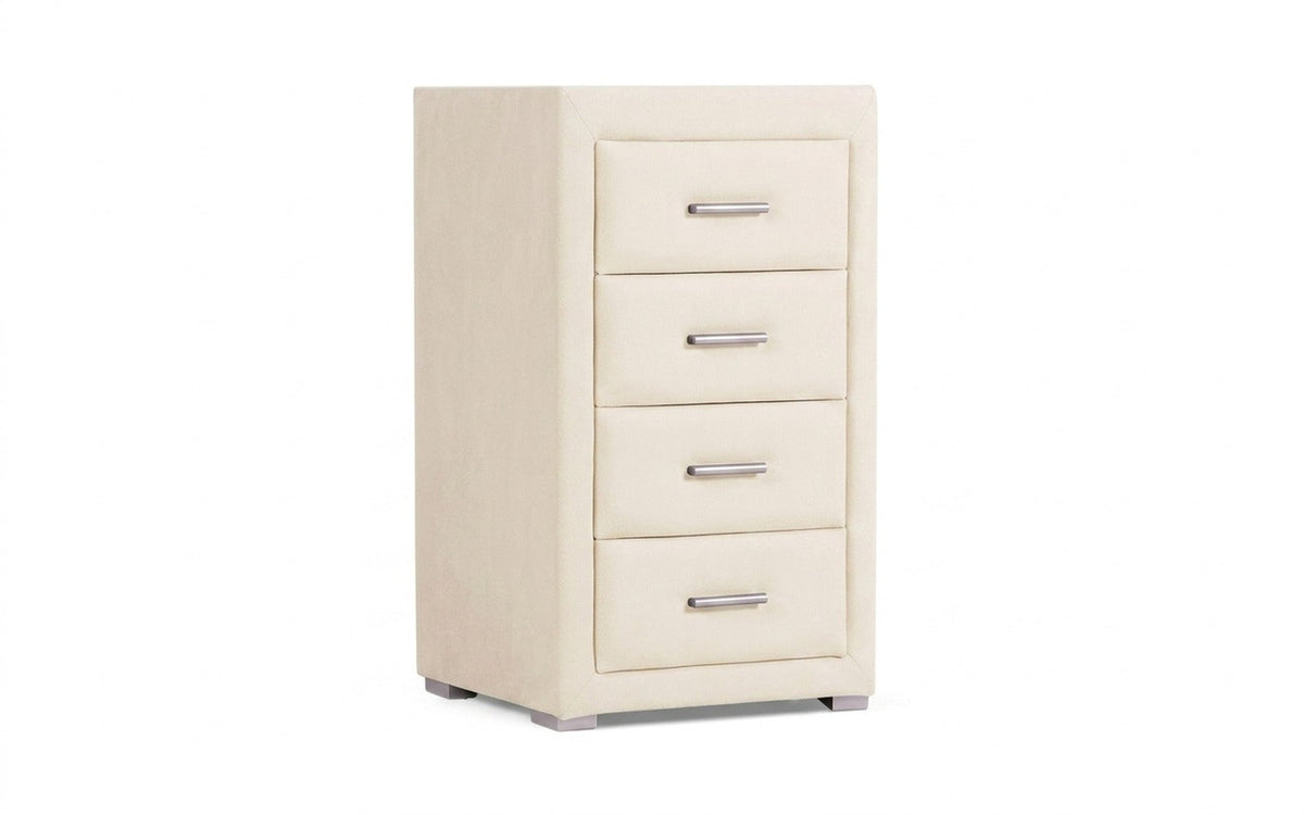 NIGHTSTAND EXP RICHMOND Prime White Handle chrome