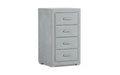 NIGHTSTAND EXP RICHMOND Royal I Aqua Handle chrome