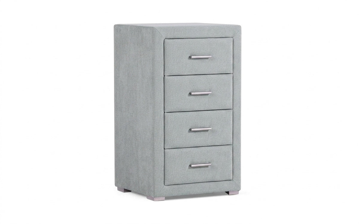 NIGHTSTAND EXP RICHMOND Royal I Aqua Handle chrome