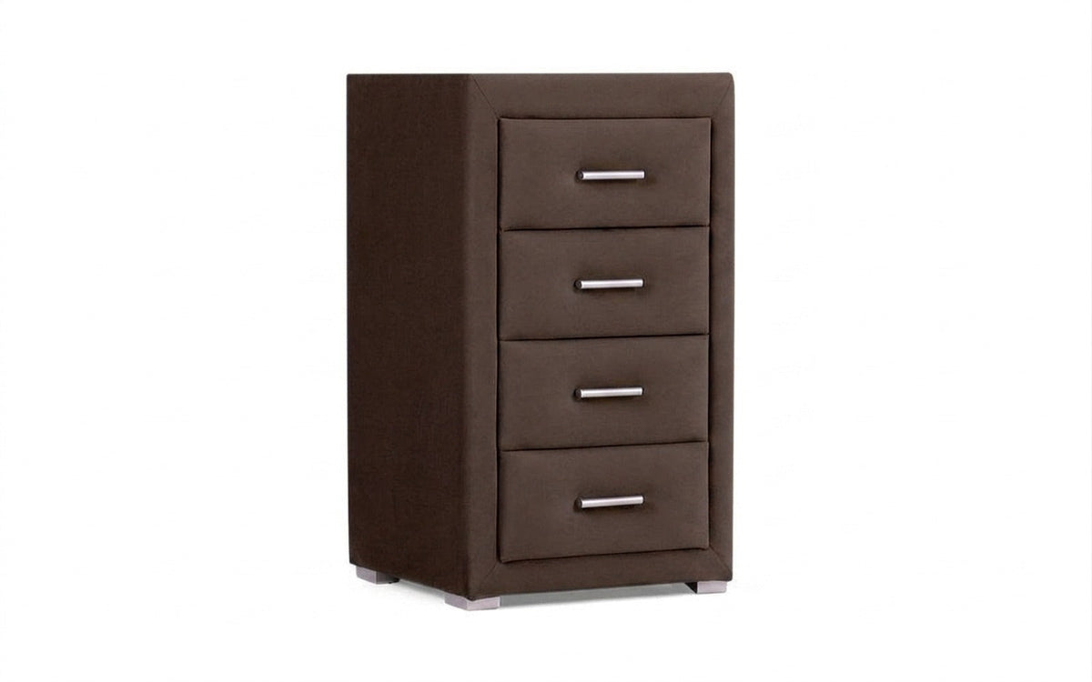NIGHTSTAND EXP RICHMOND Sky Velvet 02 Handle chrome