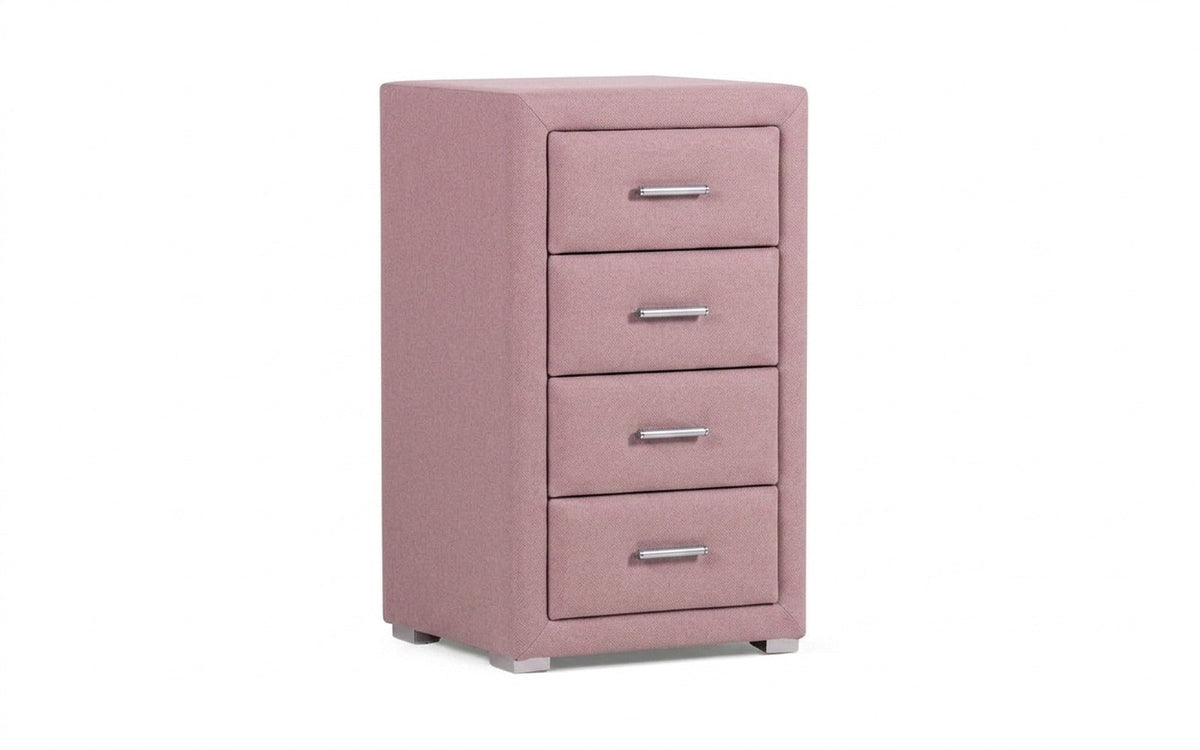 NIGHTSTAND EXP RICHMOND Sky Velvet 252 Handle chrome