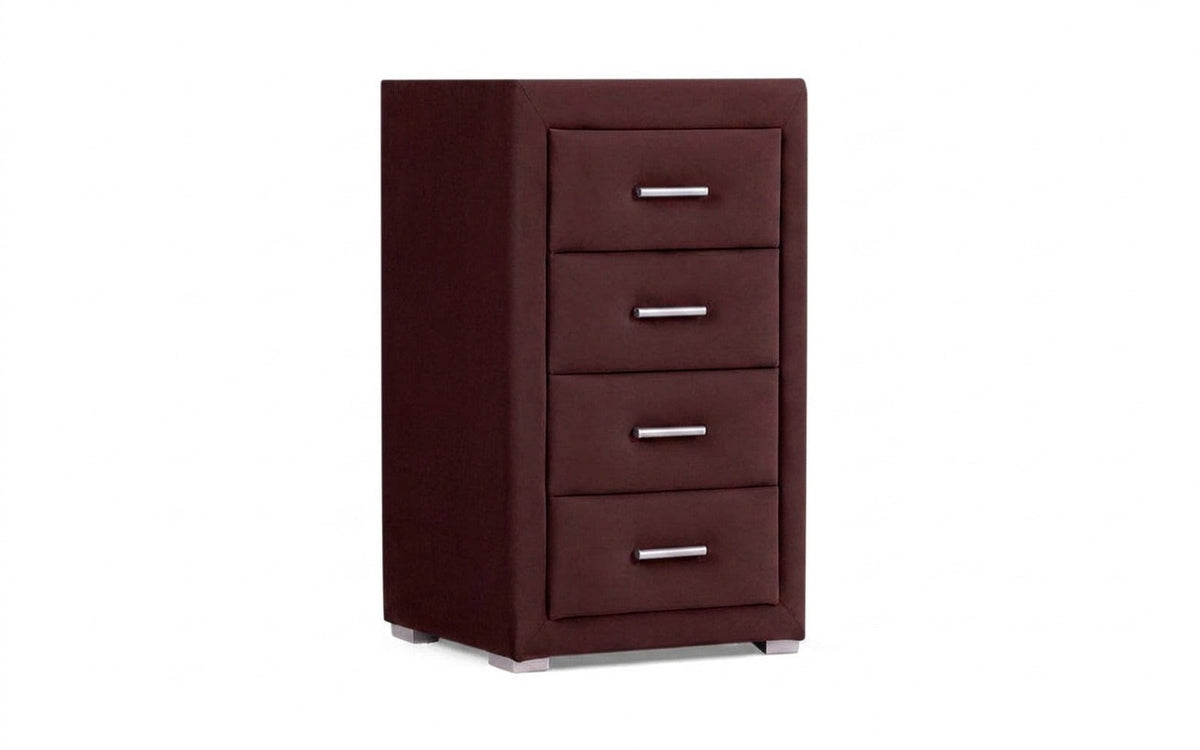 NIGHTSTAND EXP RICHMOND Sky Velvet 32 Handle chrome