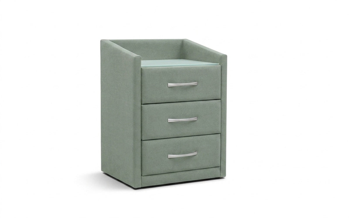 NIGHTSTAND EXP TEFFI Casanova Celadon Smart with glass