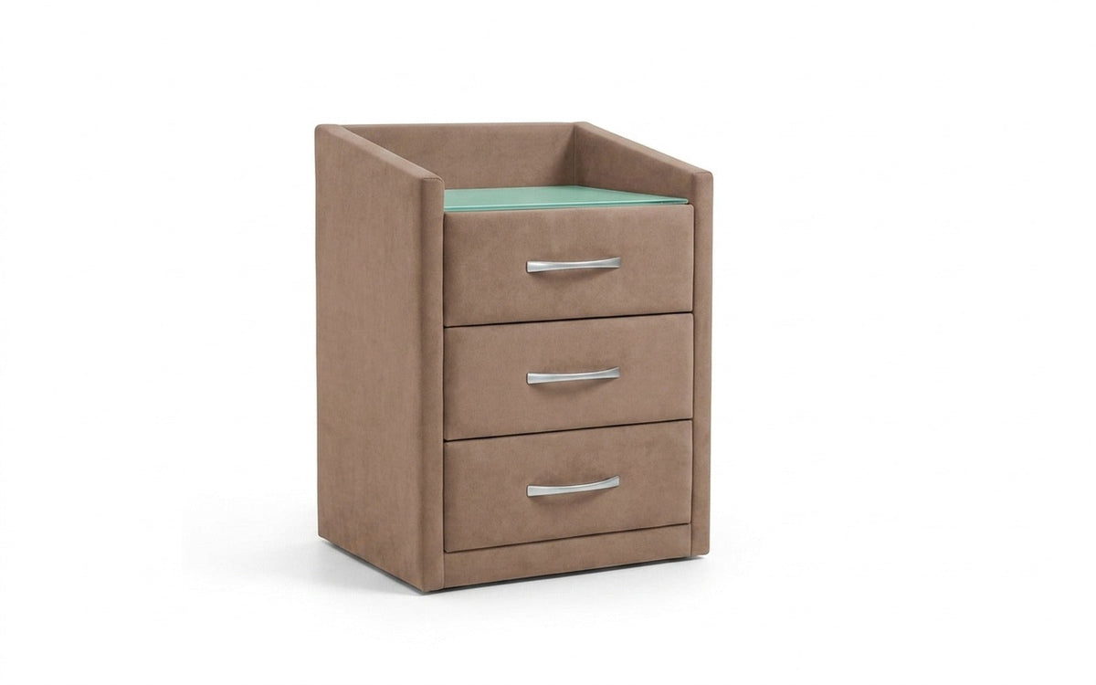 NIGHTSTAND EXP TEFFI Casanova Stone Smart with glass