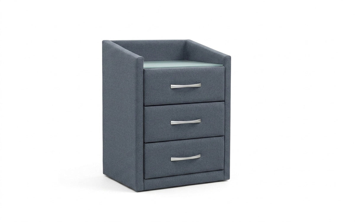 NIGHTSTAND EXP TEFFI Prime Blue Smart with glass