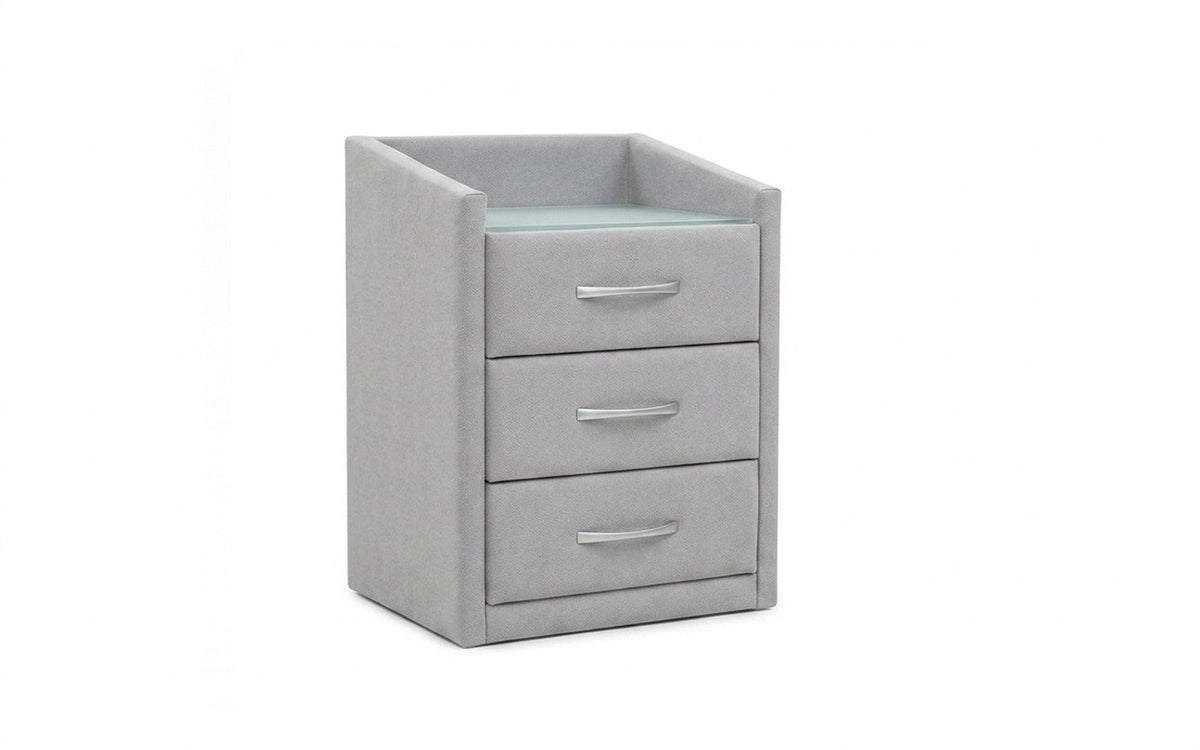 NIGHTSTAND EXP TEFFI Prime Grey Smart with glass